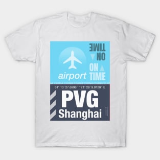 PVG Shanghai airport T-Shirt